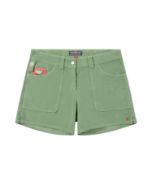 Amundsen 5Incher Cord G. Dyed Shorts Womens Willow Green