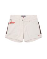 Amundsen 5Incher Cord Shorts Womens Natural/Cowboy