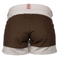Amundsen 5Incher Cord Shorts Womens Natural/Cowboy