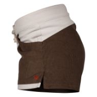 Amundsen 3Incher Cord Shorts Womens Natural/Cowboy