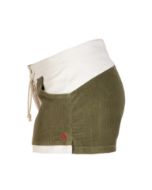 Amundsen 3Incher Cord Shorts Womens Natural/Olive Ash