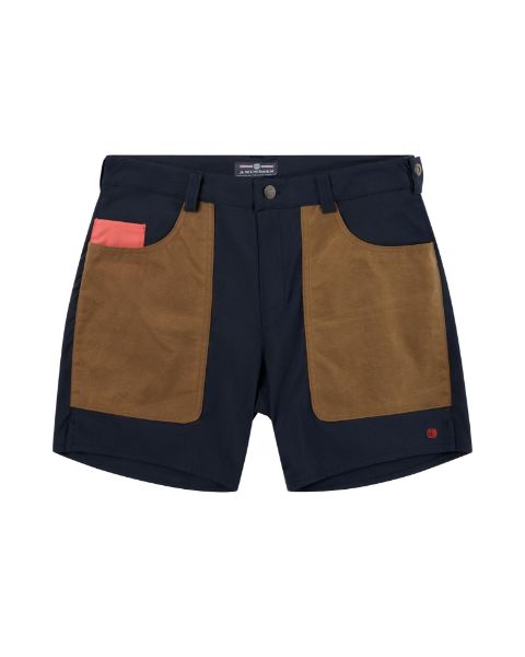 Amundsen 7Incher Field Shorts Faded Navy/Tan