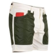 Amundsen 7Incher Field Shorts Offwhite/Green