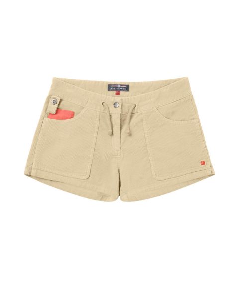 Amundsen 3Incher Cord G. Dyed Shorts Womens Warm Sand