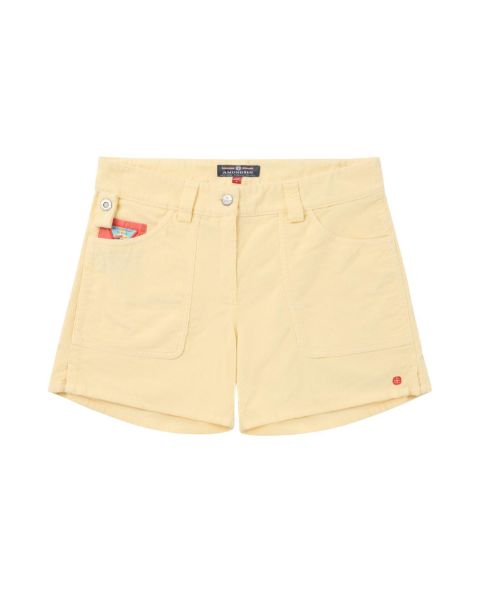 Amundsen 5Incher Cord G. Dyed Shorts Womens Buttercream