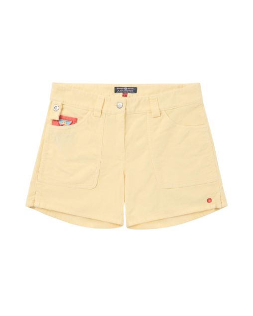 Amundsen 5Incher Cord G. Dyed Shorts Womens Buttercream