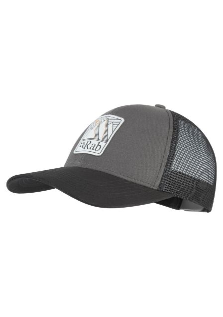 Rab Dihedral Badge Cap Graphene/Beluga