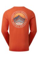 Rab Basecamp 3 Peaks LS Tee Red Clay