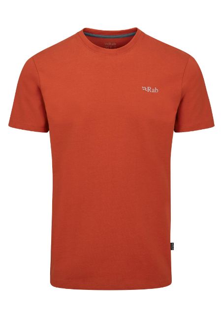 Rab Basecamp 3 Peaks Tee Red Clay