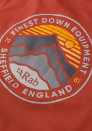 Rab Basecamp 3 Peaks Tee Red Clay