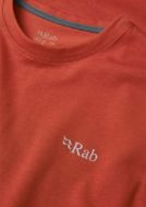 Rab Basecamp 3 Peaks Tee Red Clay