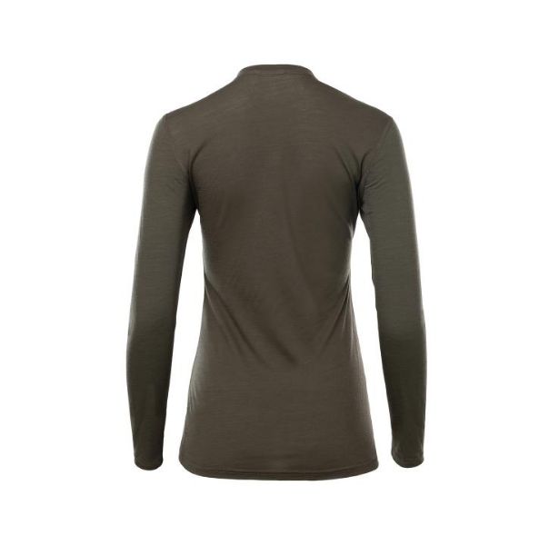 Aclima LightWool 140 Undershirt Long Sleeve Womens Tarmac