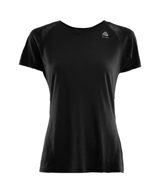 Aclima LightWool 140 Sports T-Shirt Womens Jet Black