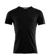 Aclima LightWool 140 Undershirt Tee Jet Black