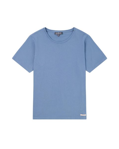 Amundsen Oslo Tee Denim Blue