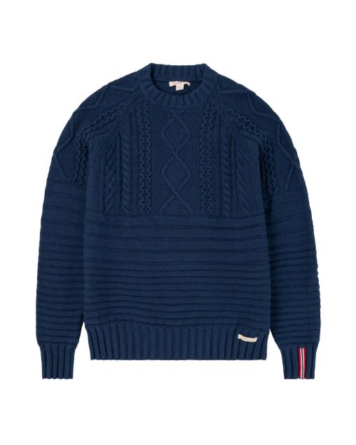 Amundsen Old Salt Sweater Faded Navy