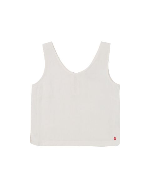 Amundsen Safari Linen Top Womens Natural