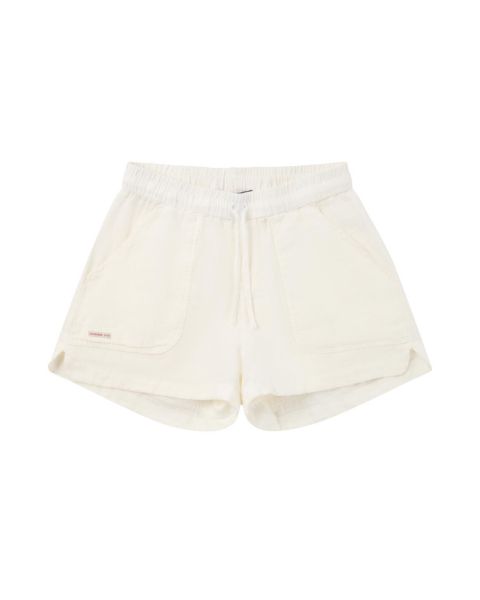 Amundsen Safari Linen Shorts Womens Natural