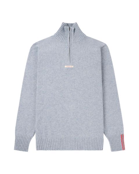Amundsen Deck Half Zip Denim Blue