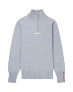 Amundsen Deck Half Zip Womens Blue Stone