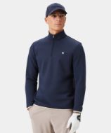 Macade Therma Quarter Zip Navy Blue