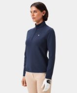 Macade Therma Quarter Zip Womens Dark Blue