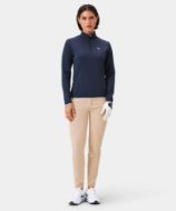 Macade Therma Quarter Zip Womens Dark Blue