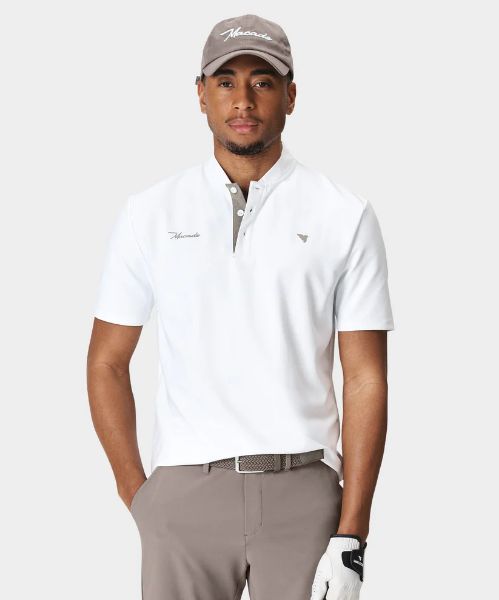 Macade Heath Bomber Shirt White
