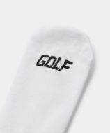 Macade Signature Crew Sock White