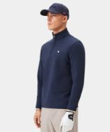 Macade Therma Quarter Zip Navy Blue