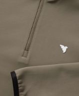 Macade Therma Quarter Zip Olive Green