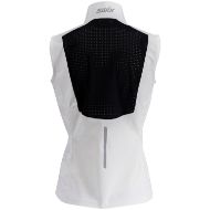 Swix Pace Wind Vest Womens Bright White