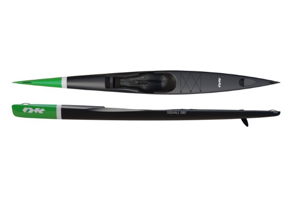 Nordic Kayaks Squall 580 CarbonX Sort/Grønn
