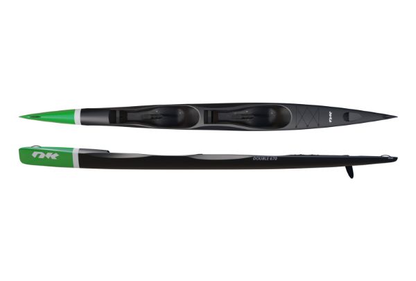 Nordic Kayaks Double 670 CarbonLite S Sort/Grønn