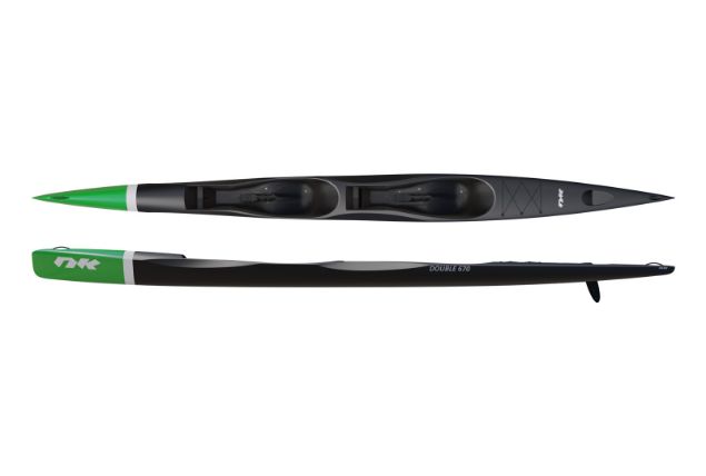 Nordic Kayaks Double 670 CarbonLite S Sort/Grønn
