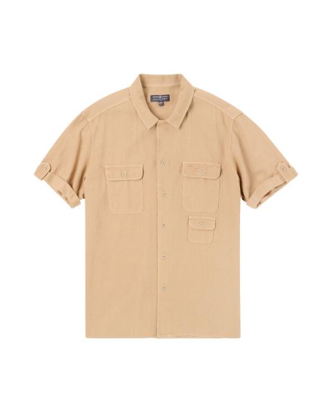 Amundsen Travellers Linen SS Khaki