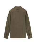 Amundsen Travellers Linen Shirt Womens Olive
