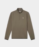 Macade Therma Quarter Zip Olive Green