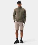 Macade Therma Quarter Zip Olive Green
