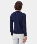 Macade Ella Knit Top Womens Dark Blue