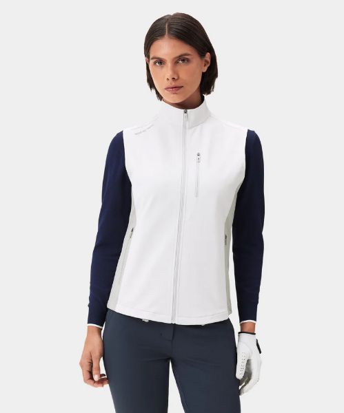 Macade Storm Wind Vest Womens Offwhite