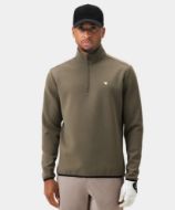 Macade Therma Quarter Zip Olive Green