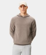 Macade Tech Knit Hoodie Brown