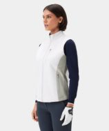 Macade Storm Wind Vest Womens Offwhite