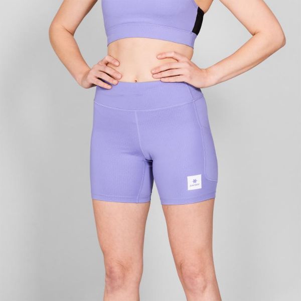 Saysky Combat+ Short Tights 7'' Womens Purple