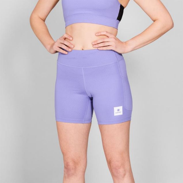 Saysky Combat+ Short Tights 7'' Womens Purple