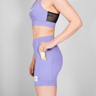 Saysky Combat+ Short Tights 7'' Womens Purple
