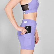 Saysky Combat+ Short Tights 7'' Womens Purple