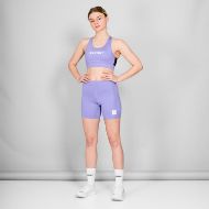 Saysky Combat+ Short Tights 7'' Womens Purple