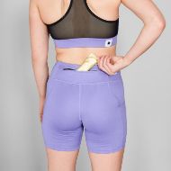 Saysky Combat+ Short Tights 7'' Womens Purple